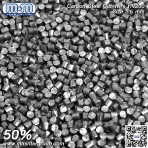 Carbon steel Cut Wire - เหล็กกล้าคาร์บอน คัทวาย ใช้งานพ่นขัด ปรับปรุงชิ้นงานด้านป้องกันความเหนื่อยล้า และการสึกกร่อน ชิ้นงานทนต่อแรงกระทำทุกชนิดดีมากขึ้น