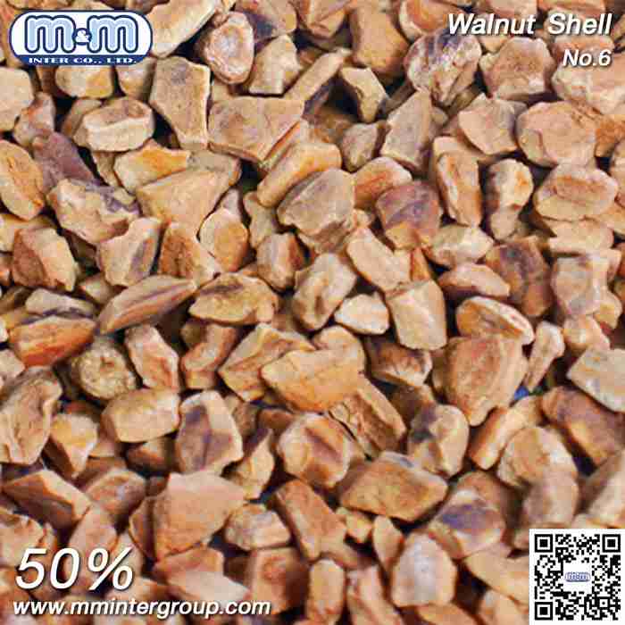 Walnut Shell - เปลือกวอลนัท ตัวกลางขัดที่อ่อนเป็นไฟเบอร์ธรรมชาติ ทำความสะอาดวัสดุที่เปราะได้โดยไม่มีรอยขีดข่วนบนพื้นผิว เหมาะสำหรับตัวเก็บประจุไฟฟ้า